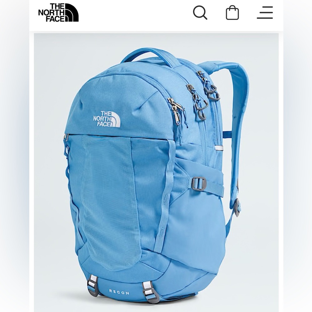 The North Face Recon Light Blue Backpack - Picture 7 of 8
